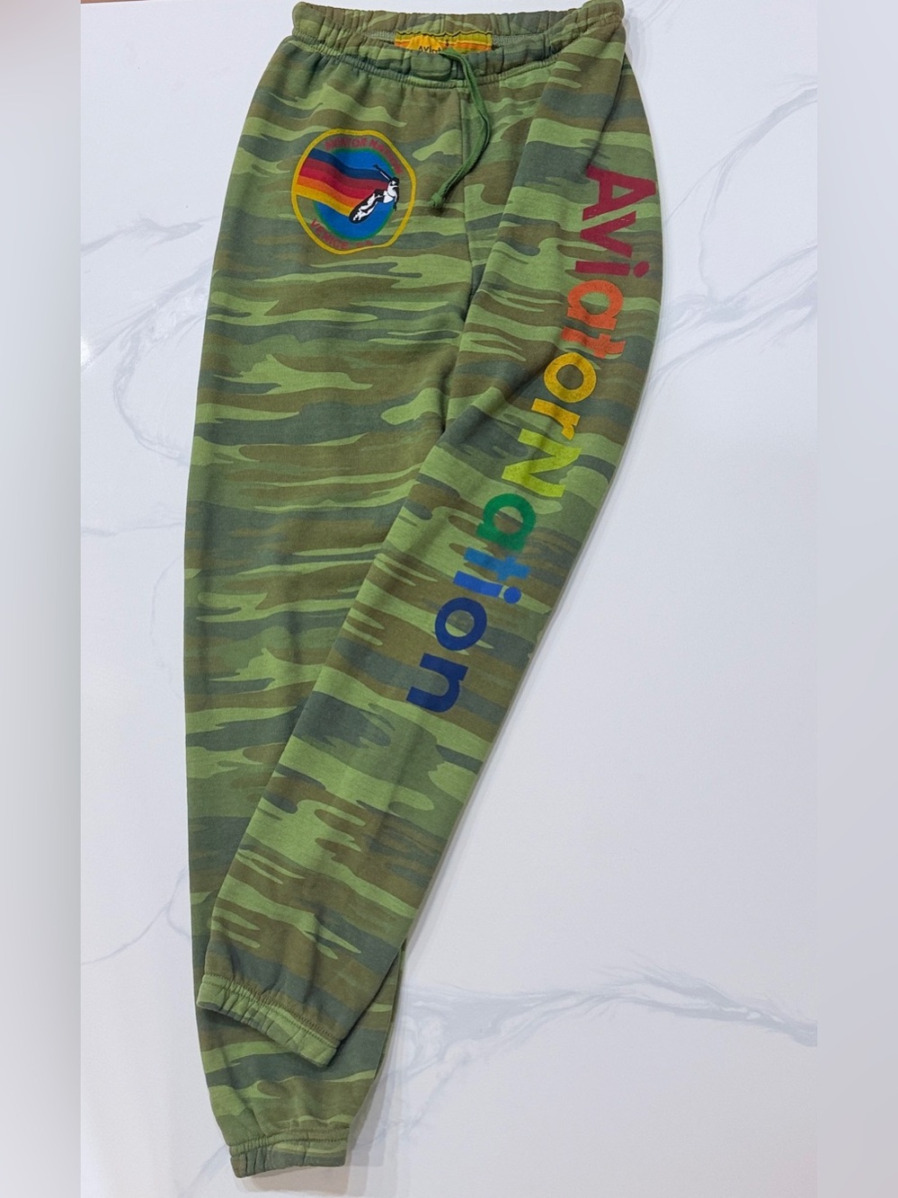 Brand New Aviator Nation Camouflage Sweatshirt size small